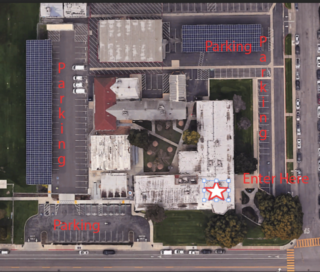 Fullerton Parking Map